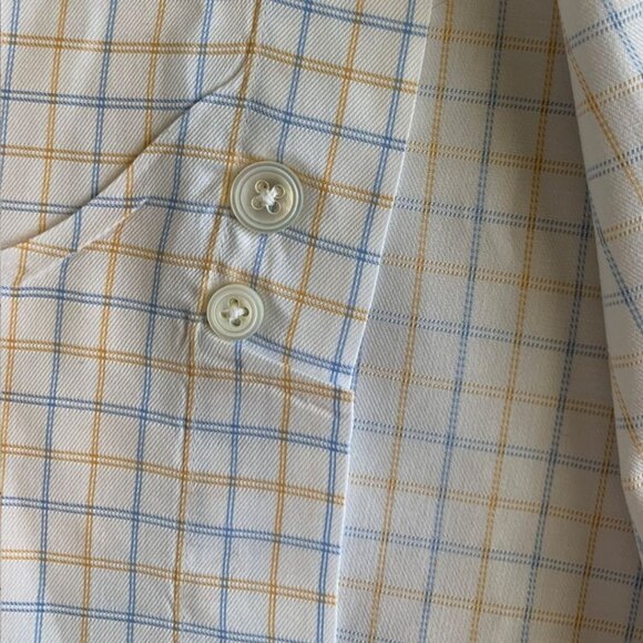 Faconnable Button Front Shirt Size 16R - Picture 6 of 6